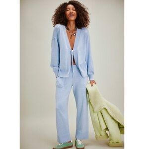 NWOT-Free People Beach Solar Sweater Set